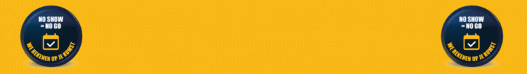 Banner breed
No show = no go